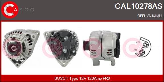 Casco CAL10278AS - Генератор autozip.com.ua