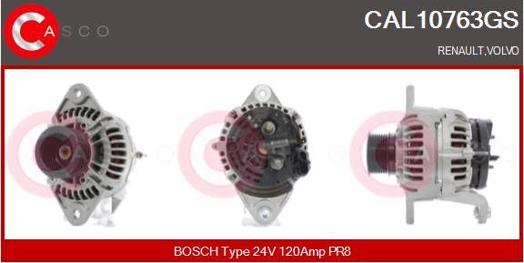 Casco CAL10763GS - Генератор autozip.com.ua
