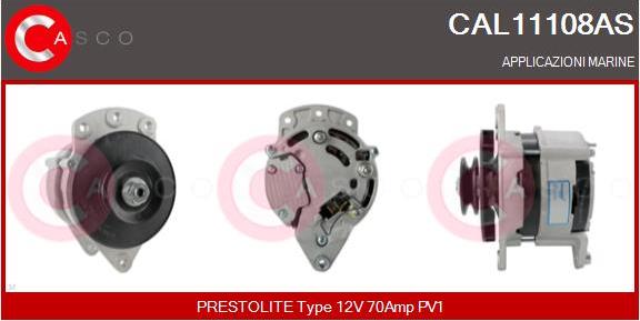 Casco CAL11108AS - Генератор autozip.com.ua