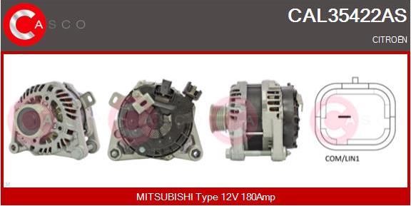 Casco CAL35422AS - Генератор autozip.com.ua