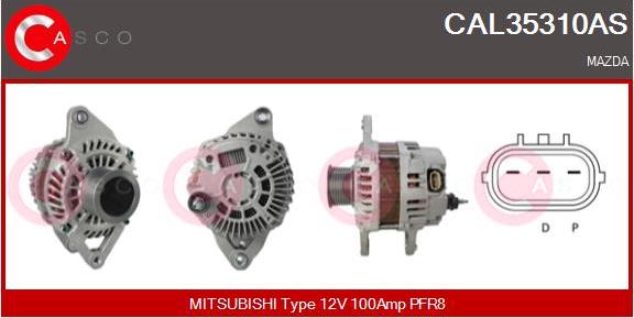 Casco CAL35310AS - Генератор autozip.com.ua