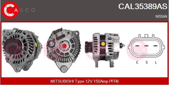 Casco CAL35389AS - Генератор autozip.com.ua