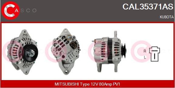 Casco CAL35371AS - Генератор autozip.com.ua