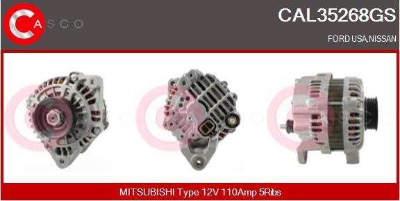 Casco CAL35268GS - Генератор autozip.com.ua