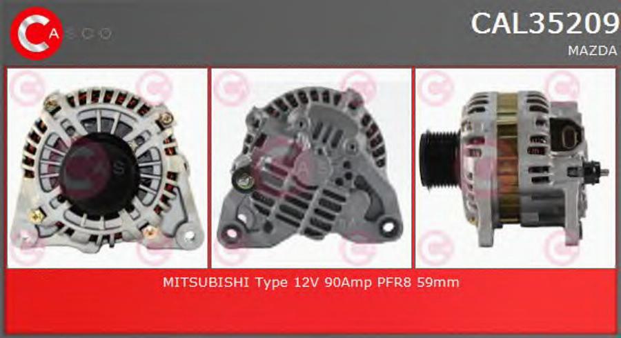 Casco CAL35209 - Генератор autozip.com.ua
