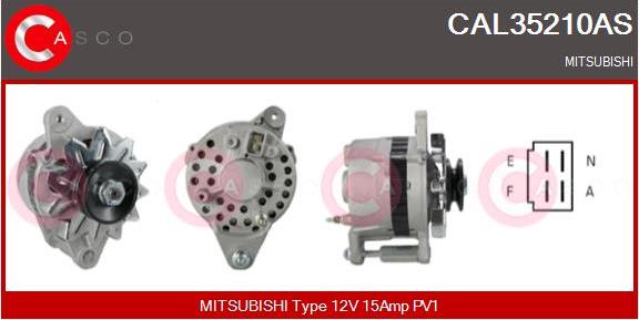 Casco CAL35210AS - Генератор autozip.com.ua