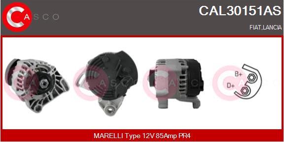 Casco CAL30151AS - Генератор autozip.com.ua