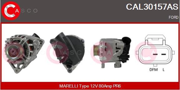 Casco CAL30157AS - Генератор autozip.com.ua