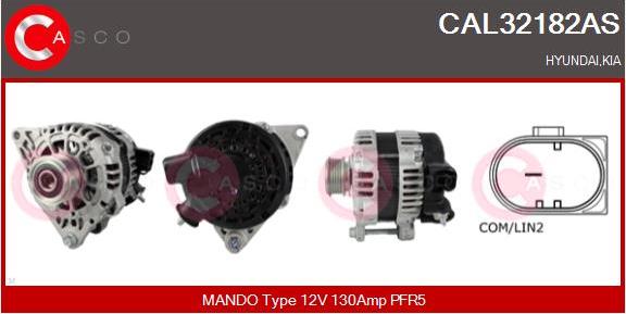 Casco CAL32182AS - Генератор autozip.com.ua