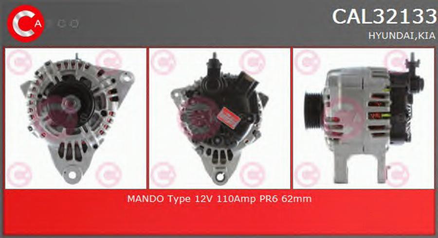 Casco CAL32133 - Генератор autozip.com.ua