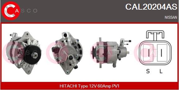 Casco CAL20204AS - Генератор autozip.com.ua