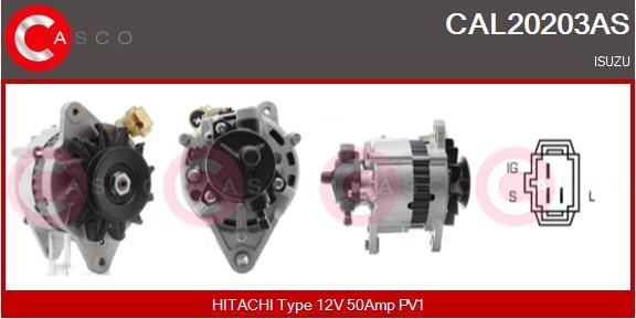 Casco CAL20203AS - Генератор autozip.com.ua