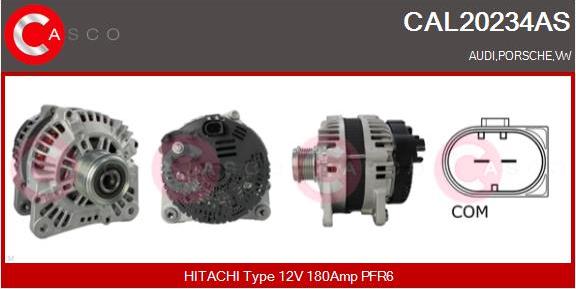 Casco CAL20234AS - Генератор autozip.com.ua