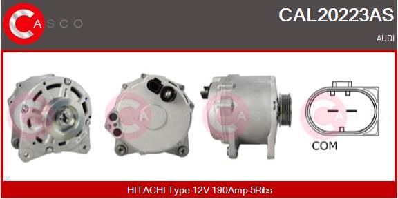 Casco CAL20223AS - Генератор autozip.com.ua