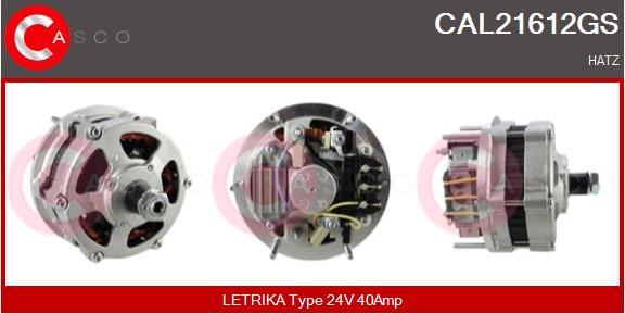 Casco CAL21612GS - Генератор autozip.com.ua