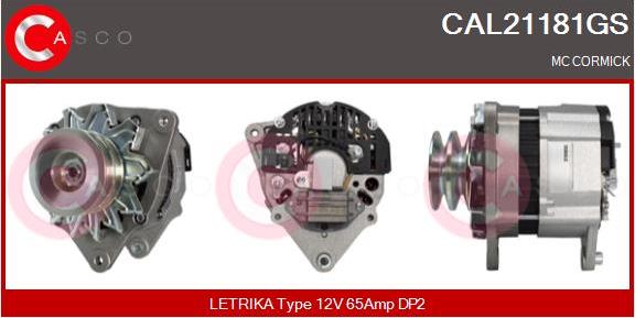 Casco CAL21181GS - Генератор autozip.com.ua