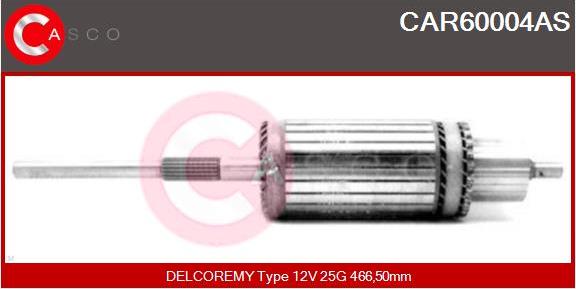 Casco CAR60004AS - Якір, стартер autozip.com.ua