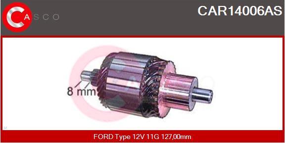 Casco CAR14006AS - Якір, стартер autozip.com.ua