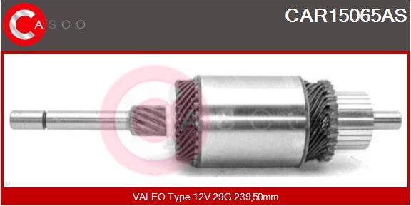 Casco CAR15065AS - Якір, стартер autozip.com.ua