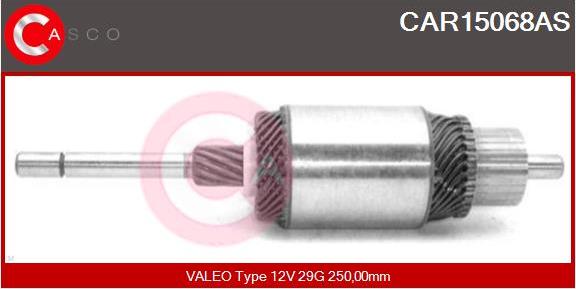 Casco CAR15068AS - Якір, стартер autozip.com.ua