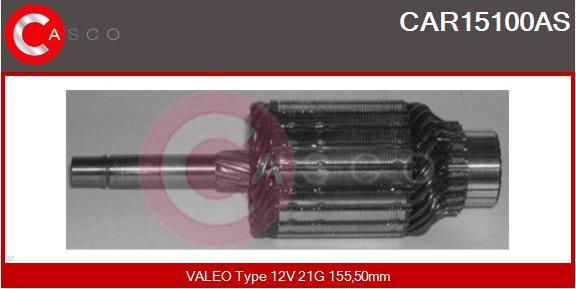 Casco CAR15100AS - Якір, стартер autozip.com.ua