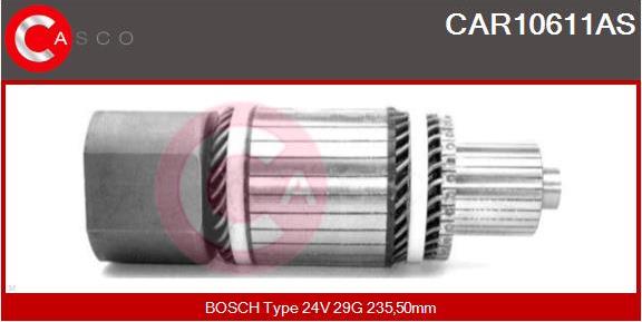 Casco CAR10611AS - Якір, стартер autozip.com.ua