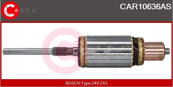 Casco CAR10636AS - Якір, стартер autozip.com.ua