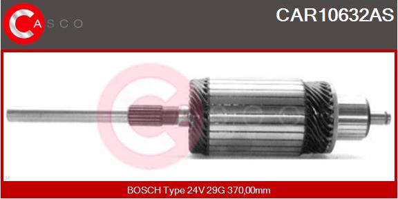 Casco CAR10632AS - Якір, стартер autozip.com.ua