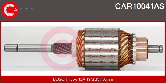 Casco CAR10041AS - Якір, стартер autozip.com.ua