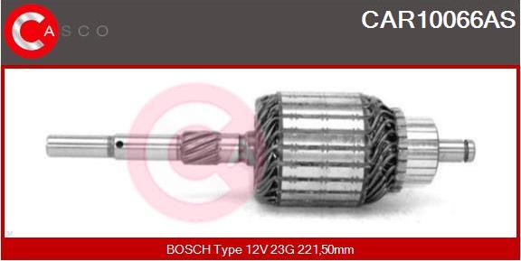 Casco CAR10066AS - Якір, стартер autozip.com.ua