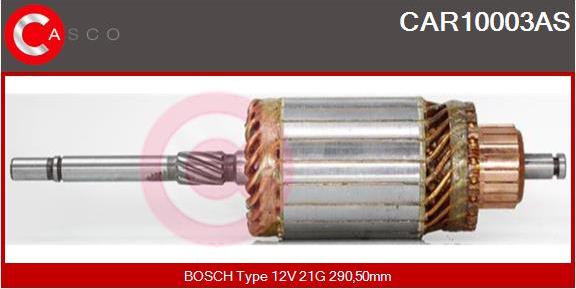 Casco CAR10003AS - Якір, стартер autozip.com.ua