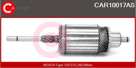 Casco CAR10017AS - Якір, стартер autozip.com.ua