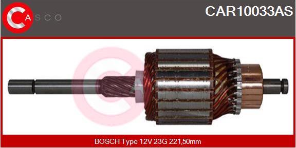 Casco CAR10033AS - Якір, стартер autozip.com.ua