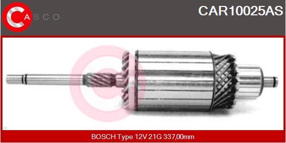 Casco CAR10025AS - Якір, стартер autozip.com.ua