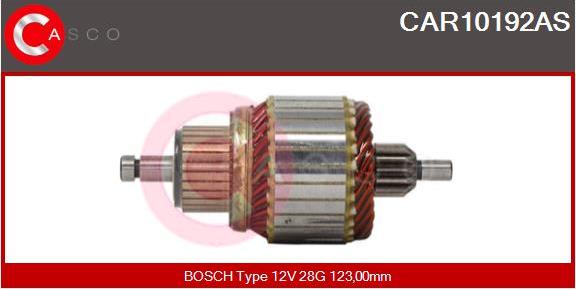 Casco CAR10192AS - Якір, стартер autozip.com.ua