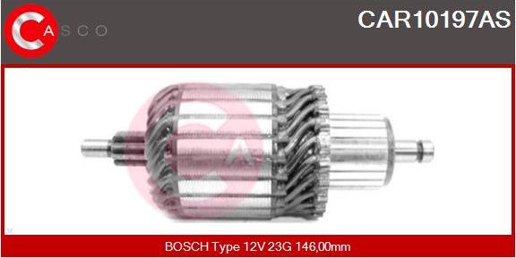 Casco CAR10197AS - Якір, стартер autozip.com.ua