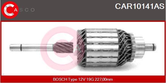 Casco CAR10141AS - Якір, стартер autozip.com.ua