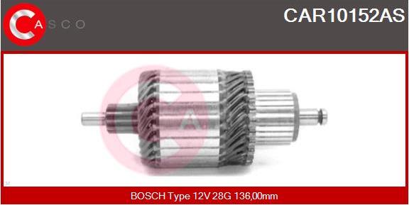 Casco CAR10152AS - Якір, стартер autozip.com.ua