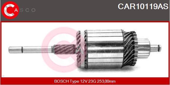 Casco CAR10119AS - Якір, стартер autozip.com.ua