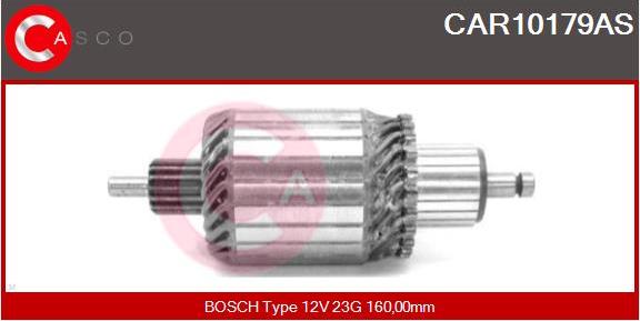 Casco CAR10179AS - Якір, стартер autozip.com.ua