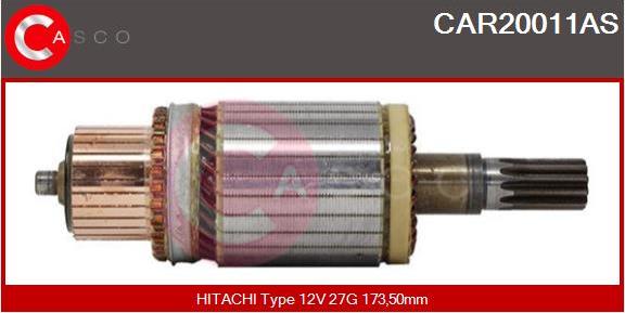 Casco CAR20011AS - Якір, стартер autozip.com.ua