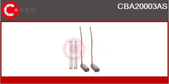 Casco CBA20003AS - Вугільна щітка, генератор autozip.com.ua