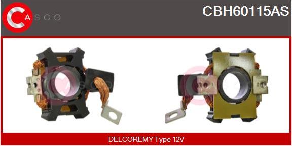 Casco CBH60115AS - Кронштейн, вугільна щітка autozip.com.ua
