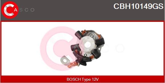 Casco CBH10149GS - Кронштейн, вугільна щітка autozip.com.ua