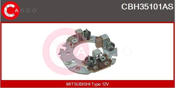 Casco CBH35101AS - Кронштейн, вугільна щітка autozip.com.ua