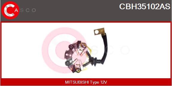 Casco CBH35102AS - Кронштейн, вугільна щітка autozip.com.ua