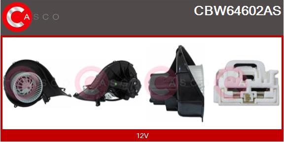 Casco CBW64602AS - Вентилятор салону autozip.com.ua