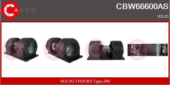 Casco CBW66600AS - Вентилятор салону autozip.com.ua