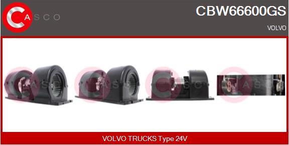 Casco CBW66600GS - Вентилятор салону autozip.com.ua