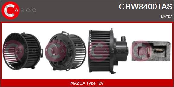 Casco CBW84001AS - Вентилятор салону autozip.com.ua
